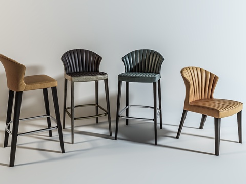  现代休闲椅子3d模型 