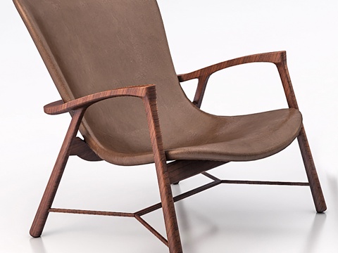  现代休闲椅子3d模型 