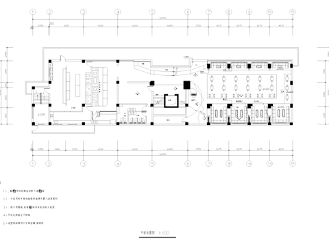 西餐厅室内工装CAD施工图cad施工图