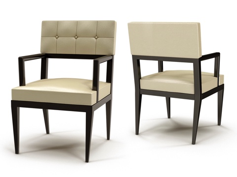  现代休闲椅子3d模型 