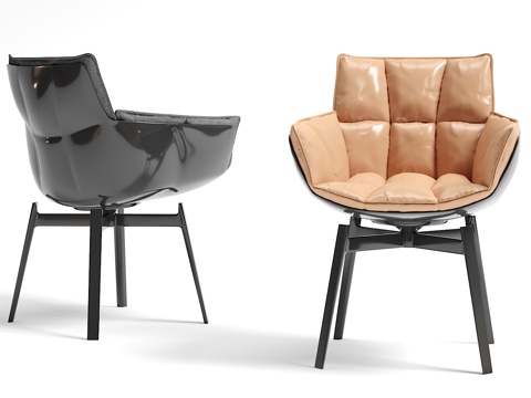  现代简约休闲椅子3d模型 