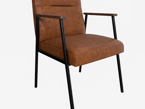  现代休闲椅子3d模型 