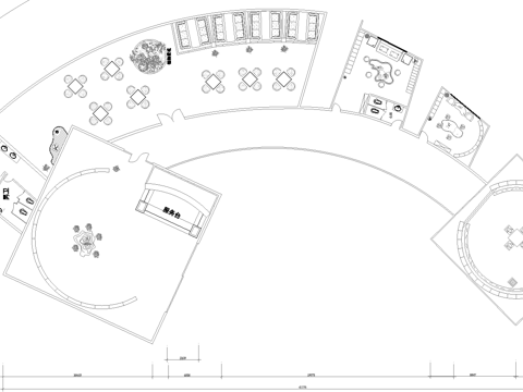 茶楼 茶馆  最新全套施工图合集cad施工图