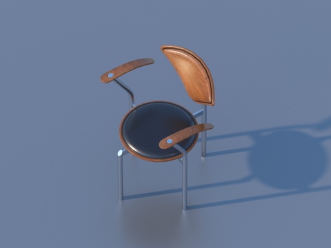  椅 椅子 会议椅 培训椅 餐椅3d模型 