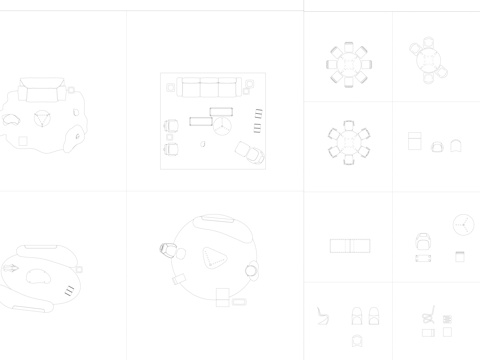瑞士Vitra图册+平面CAD图库cad施工图