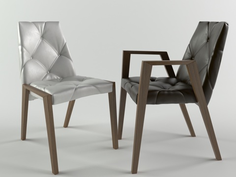  现代休闲椅子3d模型 