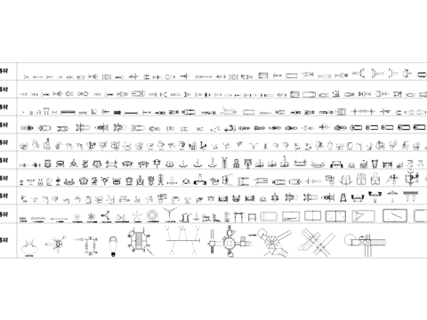 健身运动器材儿童游乐设施图块图库CAD施工图cad施工图