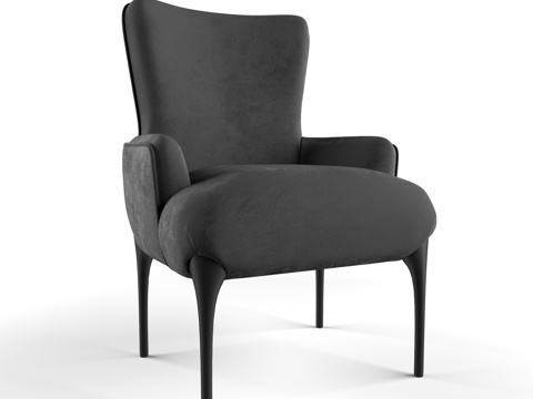  现代休闲椅子3d模型 