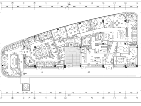 2000平茶楼 茶馆  最新全套施工图合集cad施工图