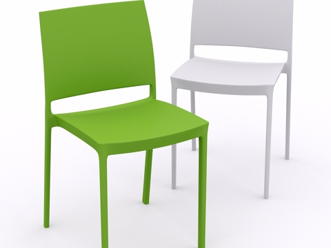  现代休闲椅子3d模型 