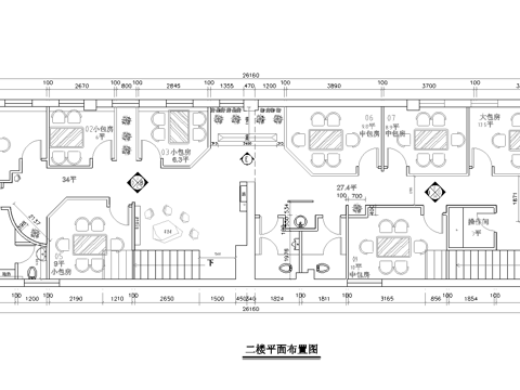 茶楼 茶馆  最新全套施工图合集cad施工图