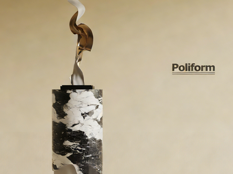  意式现代雕塑摆件 现代意式雕塑3d模型 