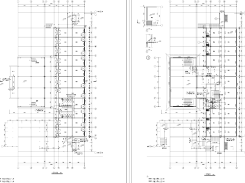 饭店商铺仿古建筑CAD施工图cad施工图