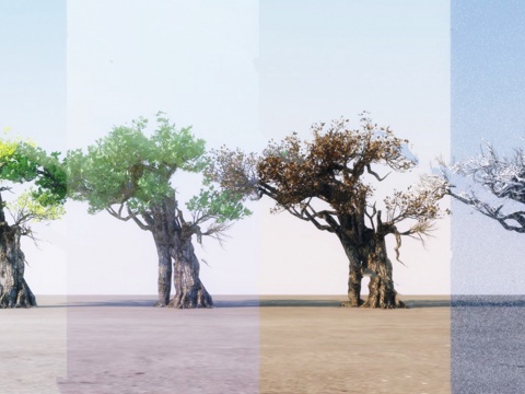  树木 植物模型3d模型 