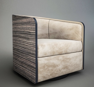  现代休闲椅子3d模型 