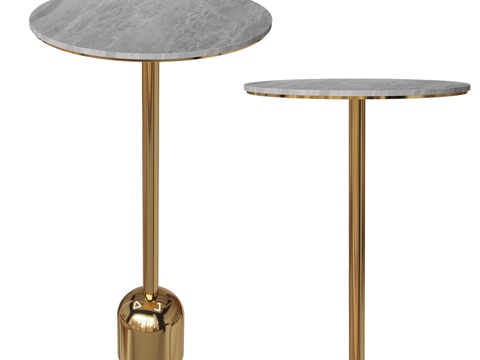  边几角几3d模型 