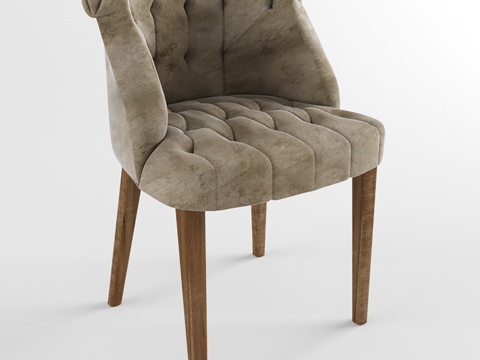  现代休闲椅子3d模型 