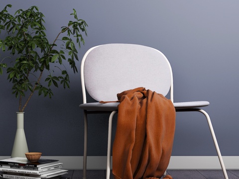  北欧餐椅 休闲椅3d模型 