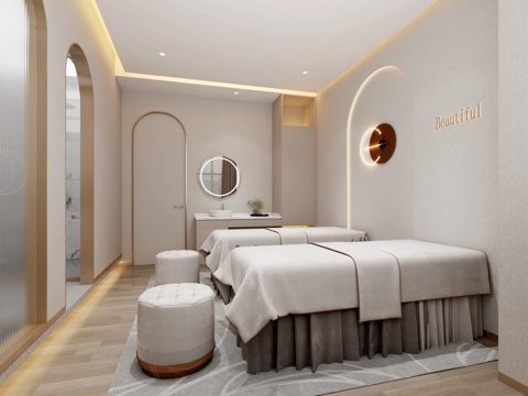 中山医疗美容施工图cad施工图