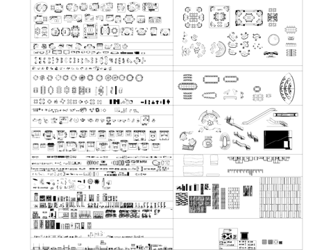 室内家具墙面洗手池综合CAD工装图库cad施工图