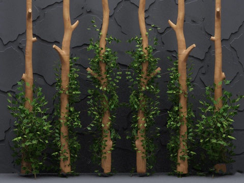  植物 树木 叶子 模型3d模型 