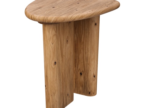  边几角几3d模型 