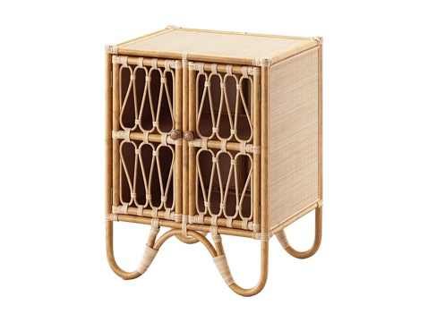  LoftDesigne 中古风床头柜3d模型 