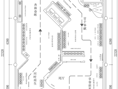 博物馆展厅平面图CADcad施工图