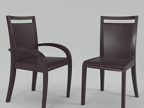  现代休闲椅子3d模型 