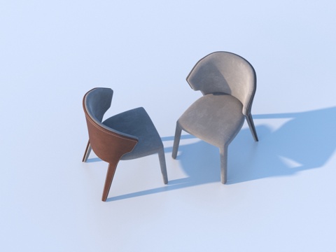  椅 椅子 会议椅 培训椅 餐椅3d模型 