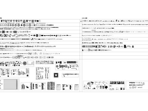室内工装类综合CAD图库cad施工图
