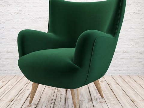  现代休闲椅子3d模型 