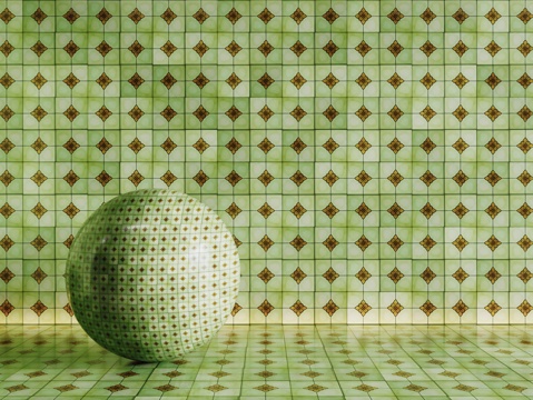  法式拼花瓷砖 厨房瓷砖 洗手间瓷砖 地砖 墙砖 花砖3d模型 