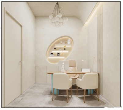 时尚轻医疗美容会所图纸cad施工图