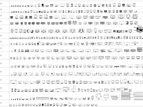 餐饮厨房空间厨具电器柜体工装CAD施工图cad施工图