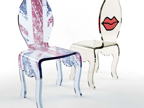  现代休闲椅组合3d模型 