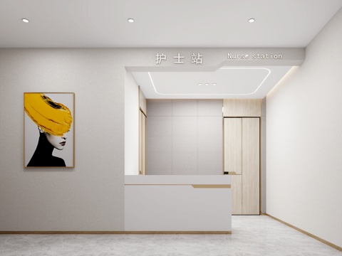 中山医美诊所施工图cad施工图