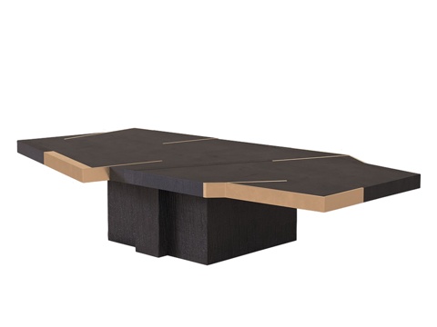  现代异形茶几3d模型 