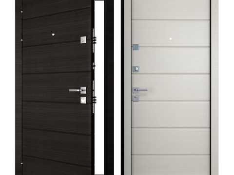  入口金属门Horizontal（Zimen）3d模型 