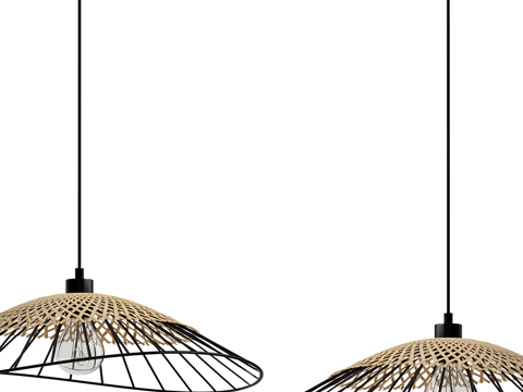  北欧简约吊灯 吊灯 简约吊灯 餐厅吊灯 客厅吊灯 灯3d模型 