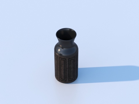  陶罐 生活用品 工艺摆件 艺术品3d模型 