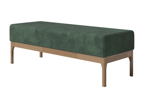  现代简约沙发凳  沙发矮凳 简约凳子 绿色沙发矮凳 方形矮凳3d模型 