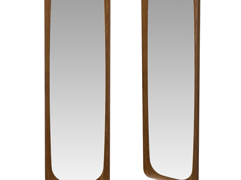  现代简约镜子 镜子 简约镜子 装饰镜子 方形镜子3d模型 