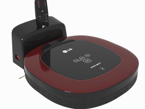  LG HOM-BOT机器人吸尘器3d模型 