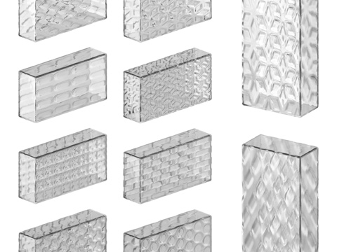  玻璃砖0083d模型 