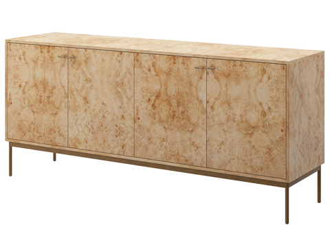  现代简约电视柜3d模型 