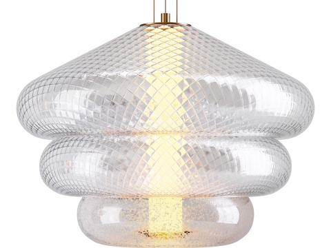  现代吊灯3d模型 