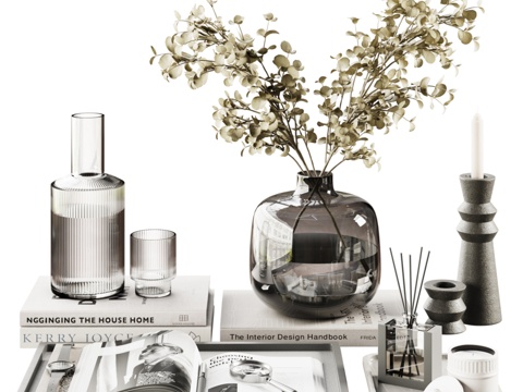  装饰套装913d模型 