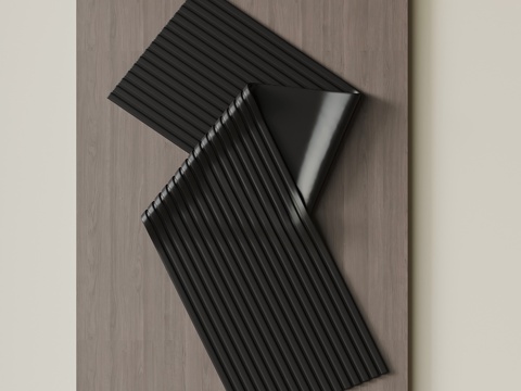  现代意式墙饰3d模型 