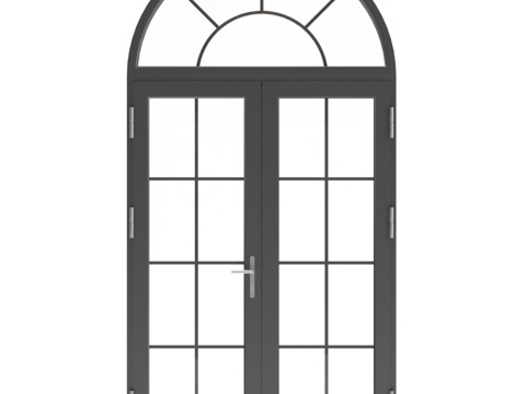  现代门窗3d模型 